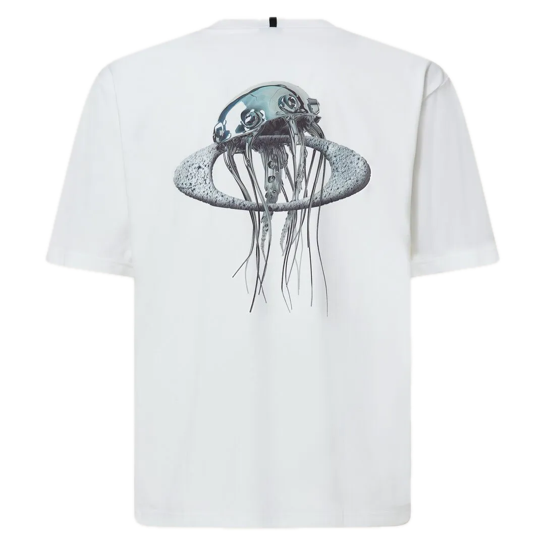 חולצה קצרה אוקלי לבן – OAKLEY FUTURESCAPE ICED JELLY