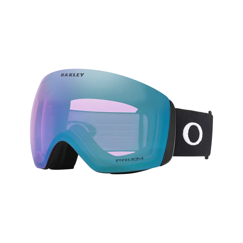 משקף סקי אוקלי שחור/כחול – Oakley Flight Deck L PRIZM