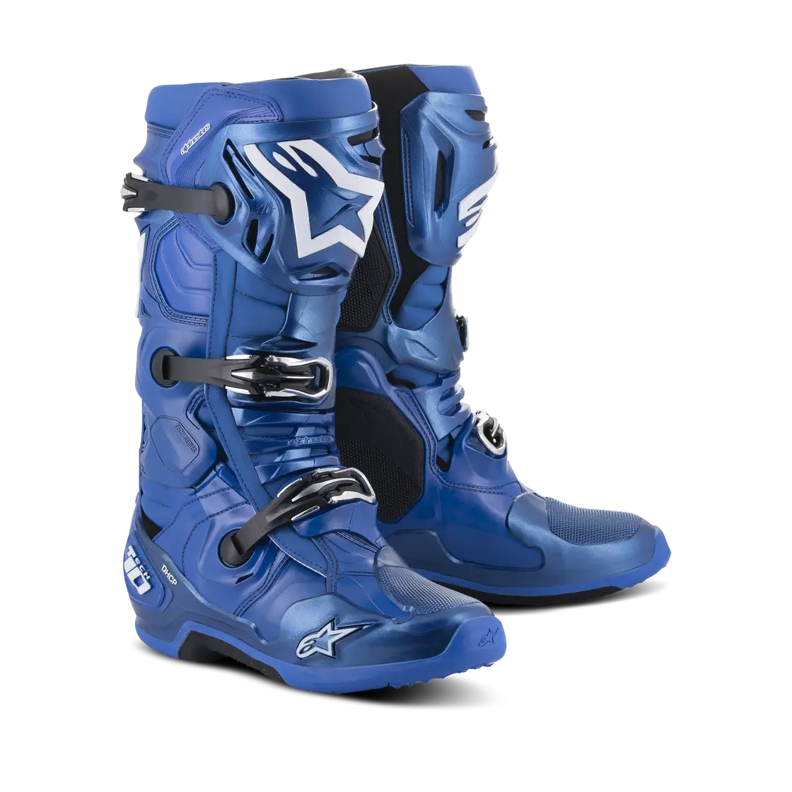 מגפיים כחולים Alpinestars Tech 10 לרכיבה