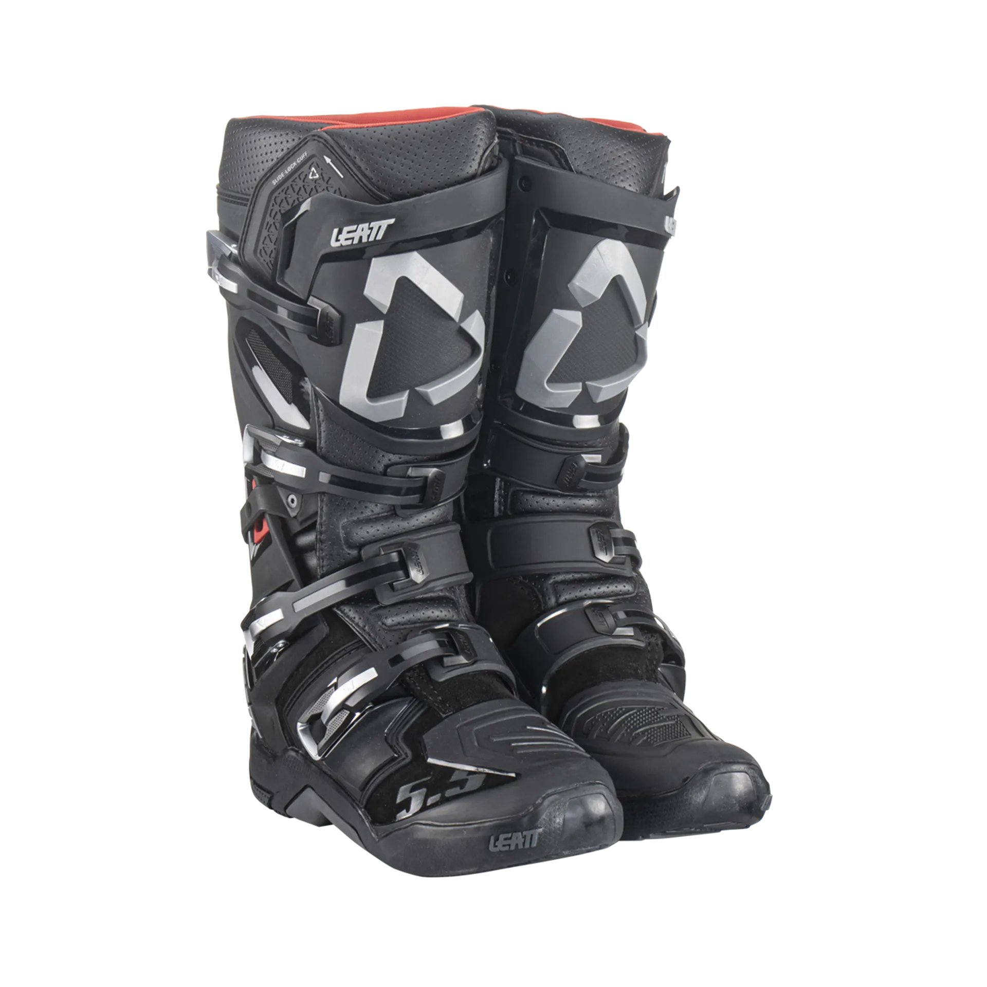 מגפי רכיבה ליט שחור – LEATT MOTO 5.5 FLEXLOCK BOOTS