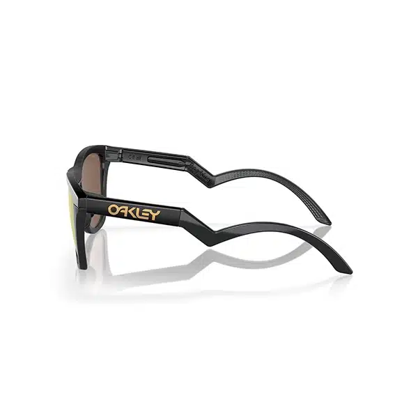 משקפי שמש אוקלי שחור/זהב – Oakley Frogskins Hybrid Prizm 24K Polarized