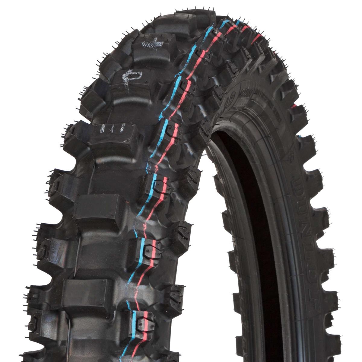 צמיג אחורי דאנלופ mx34 מידה 120/80-19