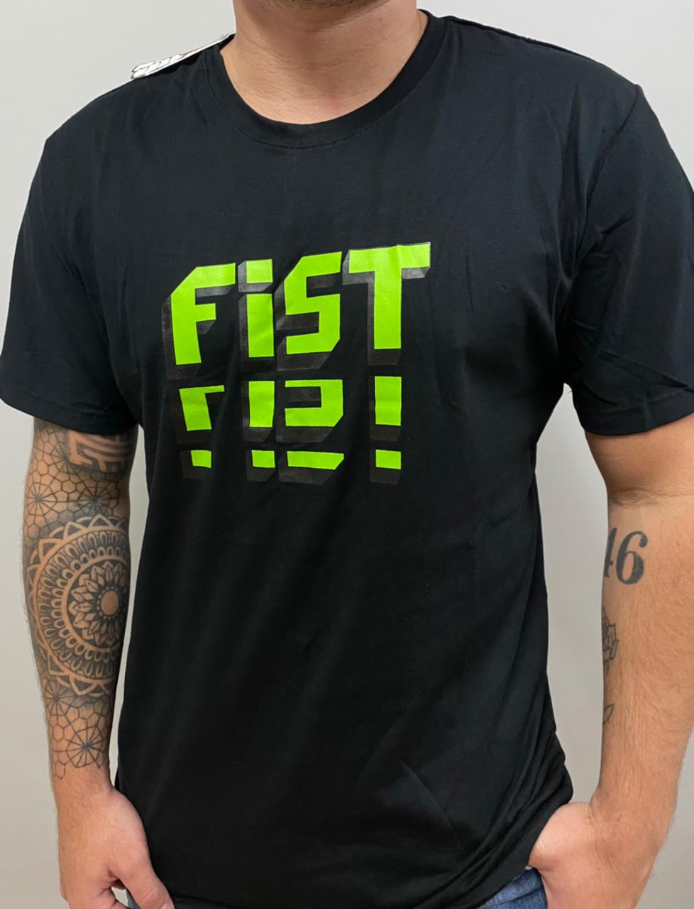 חולצת טי שירט-FIST tee bldack