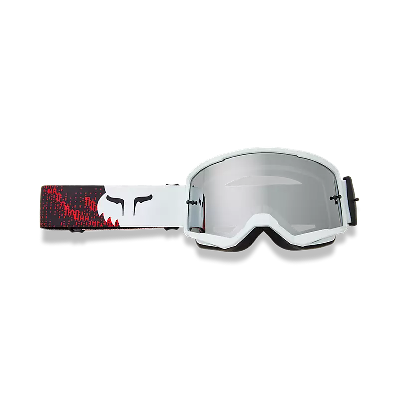 משקף אבק פוקס לבן אדום – FOX Main Kairos Goggle Spark