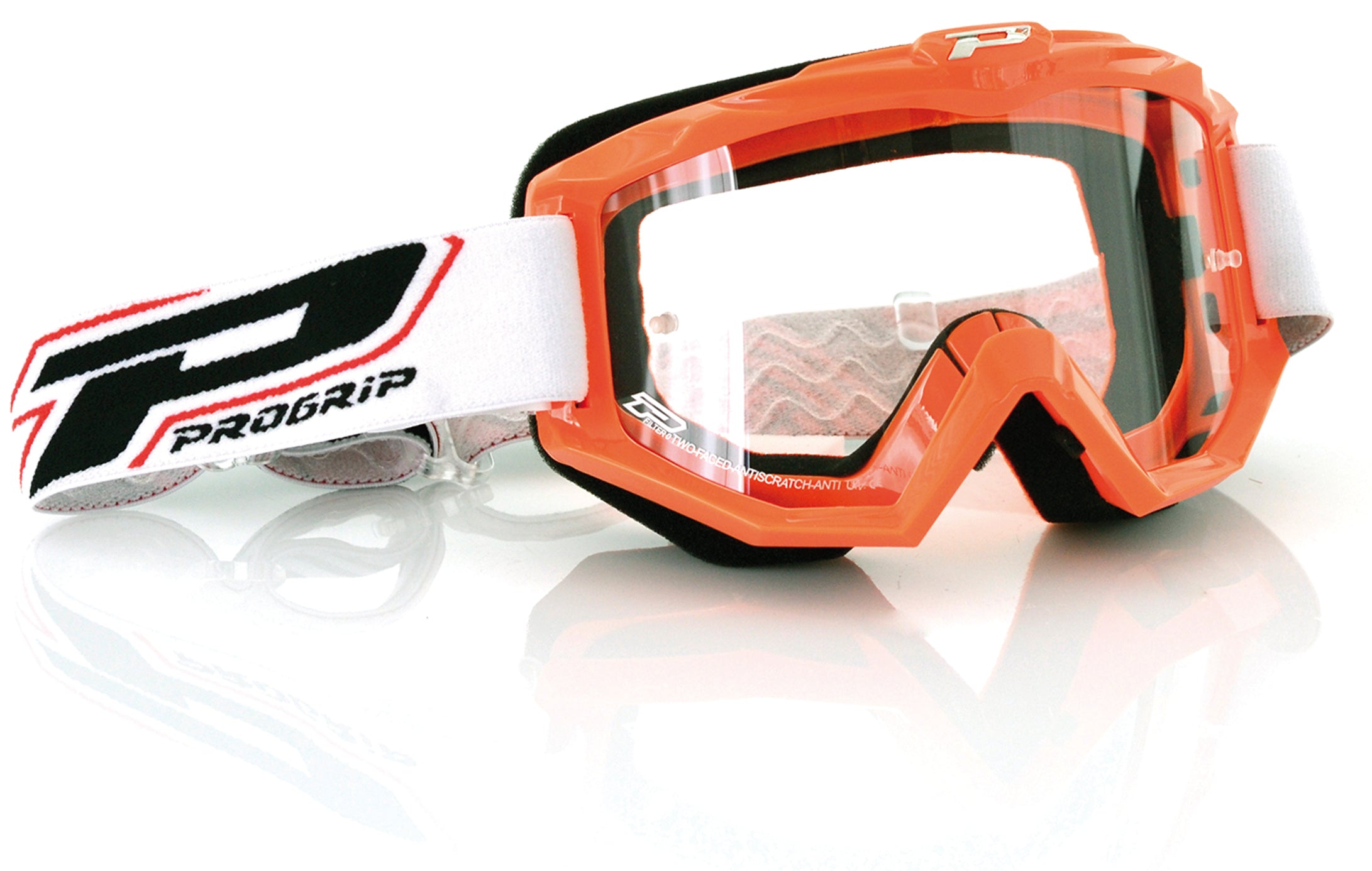 משקף אבק כתום עדשה שקופהPRO GRIP