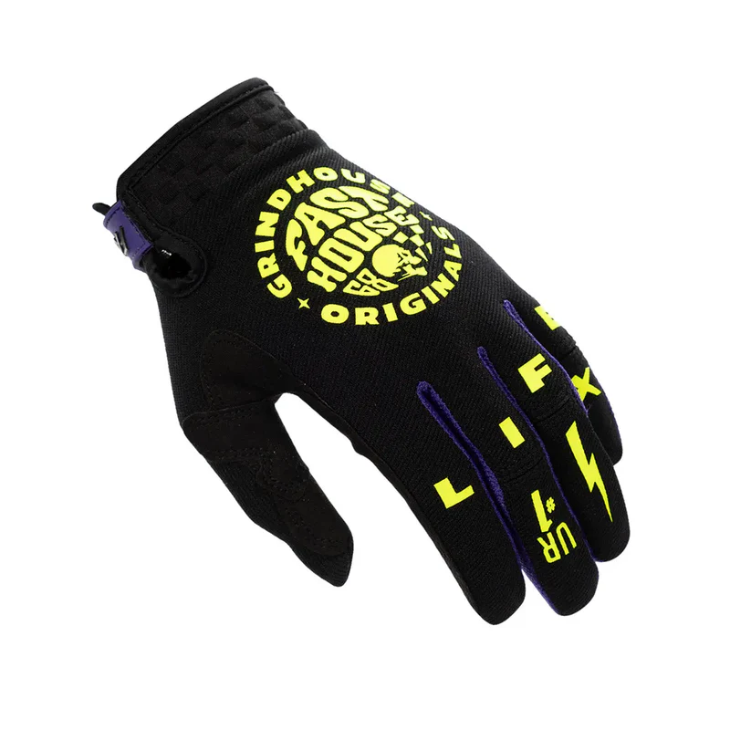 כפפות רכיבה ילדים פסטהאוס צהוב שחור – Fasthouse Youth Speed Style Atomic Glove