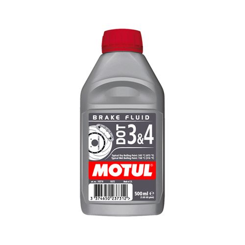 נוזל בלמים Motul DOT 3&4 – (500 מ"ל)