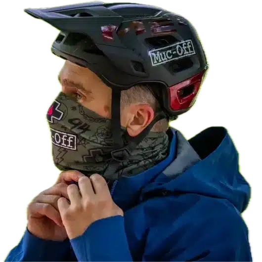 כיסוי פנים / חם צוואר ירוק MUC-OFF WINTER NECK GAITER