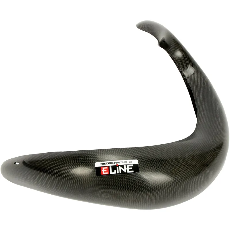 מגן אגזוז עשוי סיבי פחמן שחורים לדגם KTM