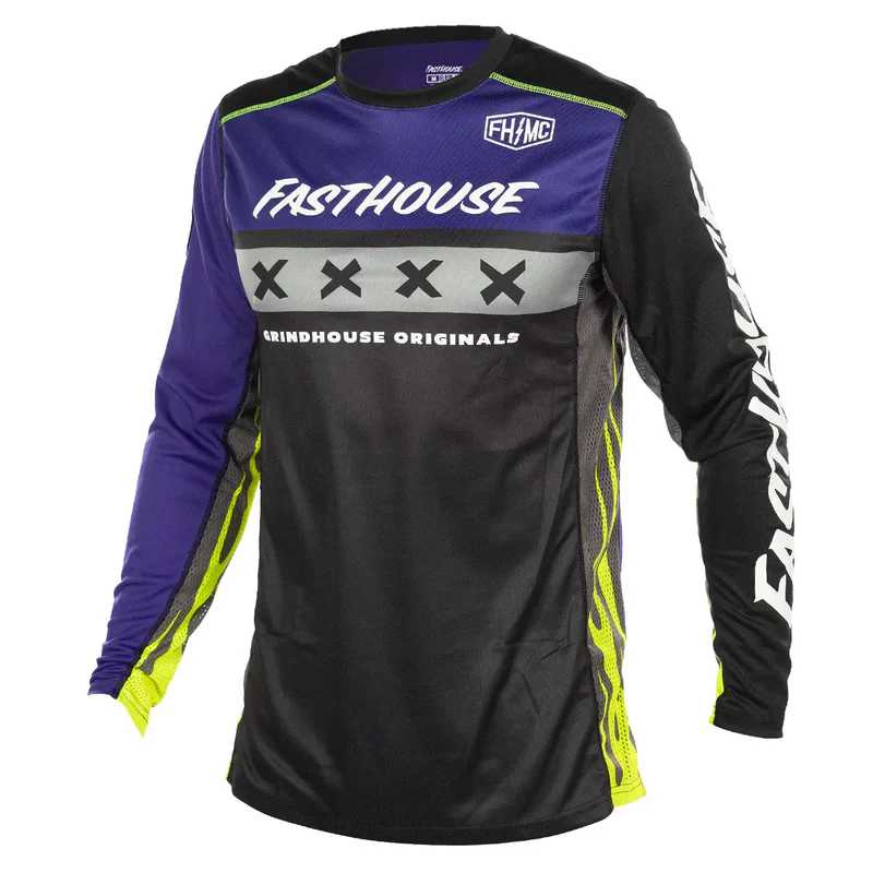 חולצת רכיבה פסטהאוס סגול שחור – Fasthouse Grindhouse Grimm Jersey