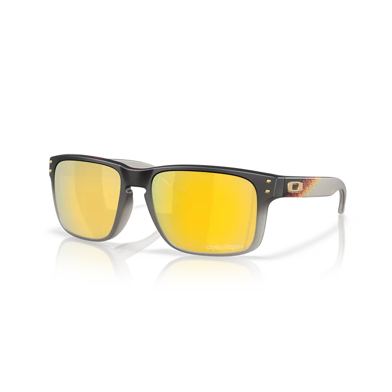 משקפי שמש אוקלי שחור – Oakley Holbrook TLD Black Fade Prizm 24K Polarized