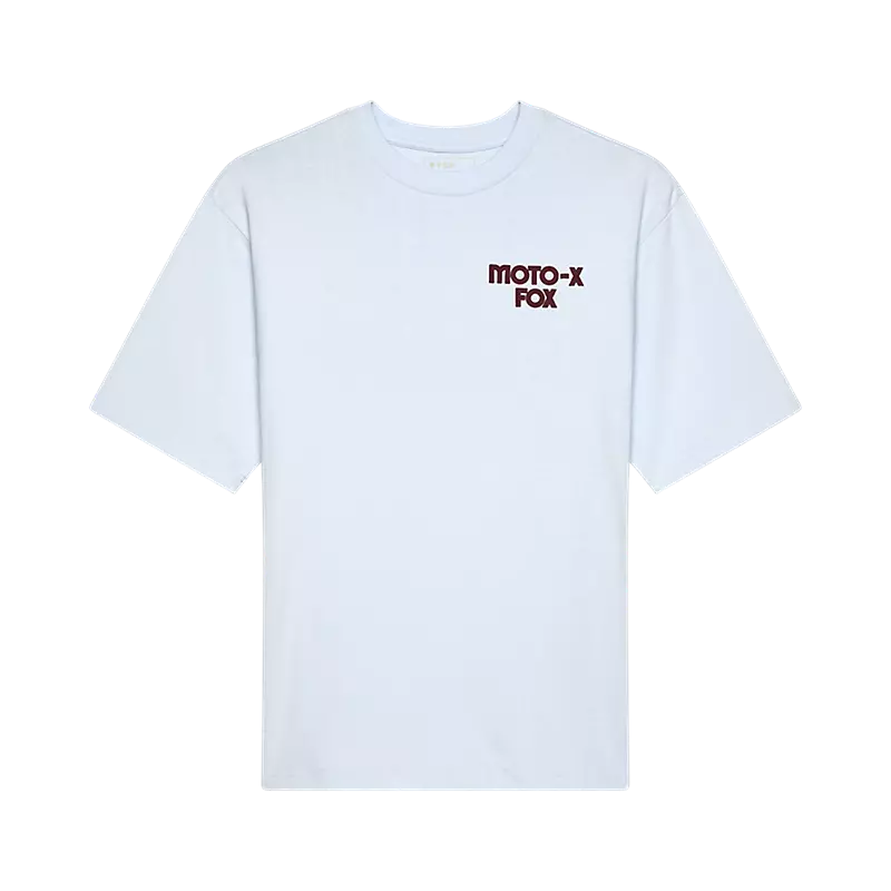 חולצת טי גברים כחול בהיר – Fox Racing Moto‑X Oversized Tee BLUE