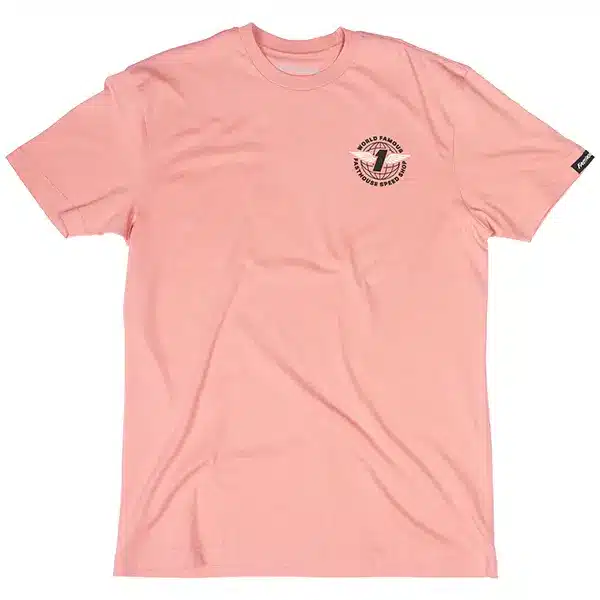 חולצת טי קצרה פסטהאוס ורוד פודרה – Fasthouse Renown SS Tee Dusty Pink