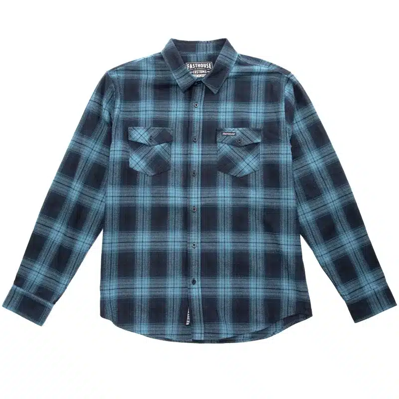 חולצת פלאנל פסטהאוס כחול – Fasthouse Saturday Night Special Flannel