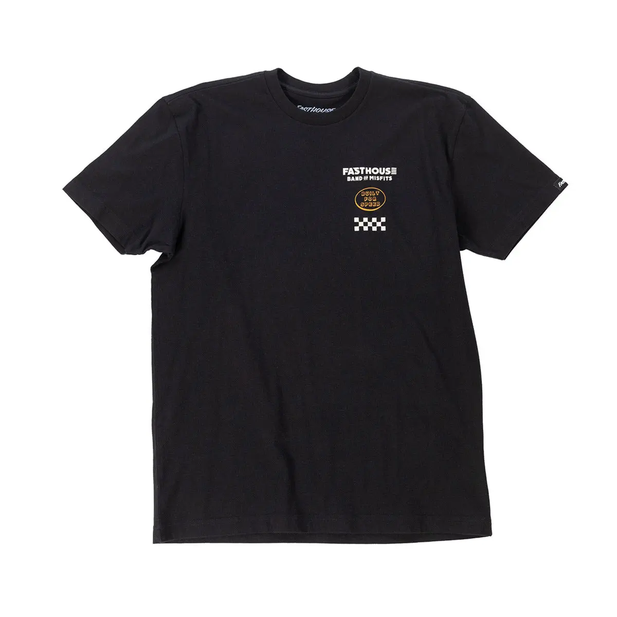חולצת טי נוער פסטהאוס שחור – Fasthouse Youth Pursuit SS Tee Graphite Black