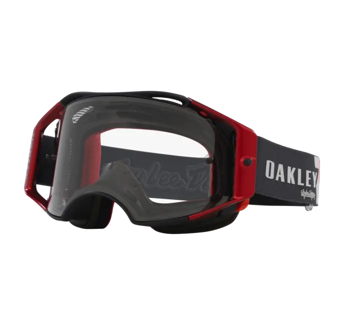 משקפי אבק אוקלי איירברייק כחול/לבן/אדום – Oakley Airbrake MTB TLD RWB Stars w/ Clear Lens