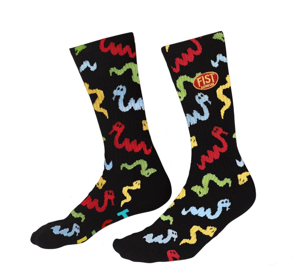 גרבי רכיבה לאופניים SNAKEY CREW SOCK