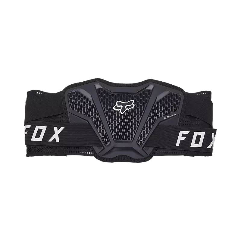 חגורת גב פוקס שחור FOX RACING TITAN RACE BELT