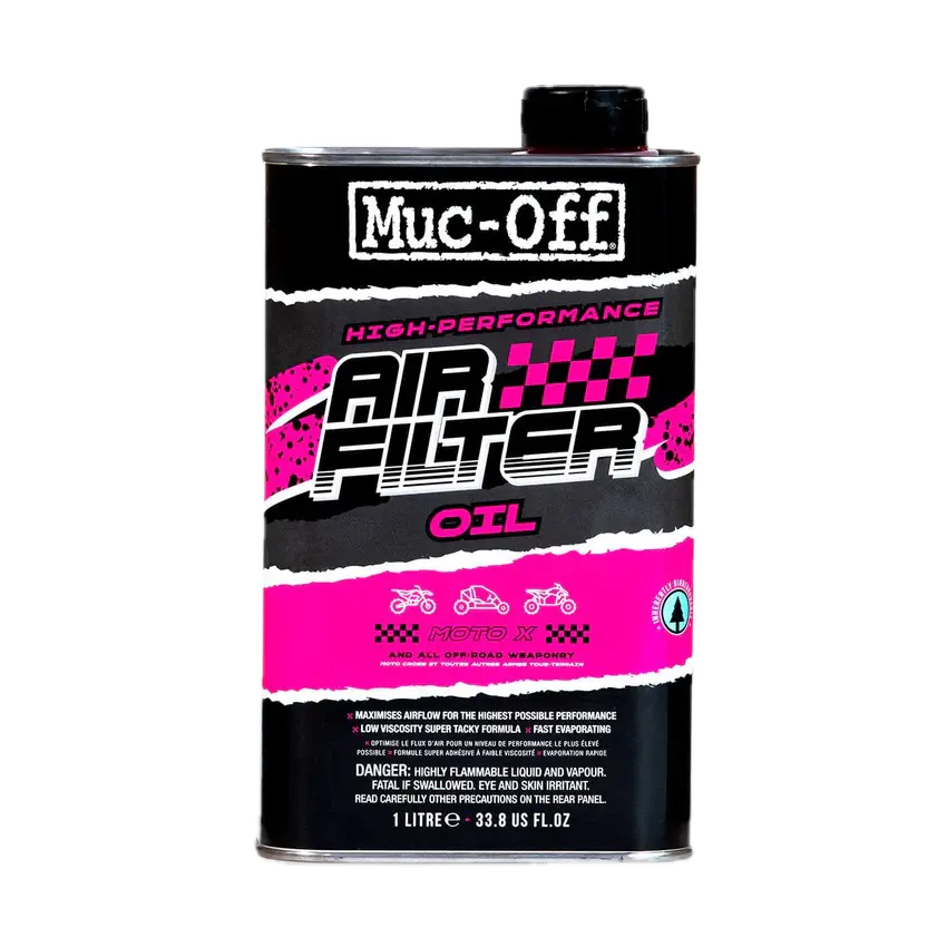 נוזל שימון פילטר אוויר – MUC-OFF AIR FILTER OIL 1L