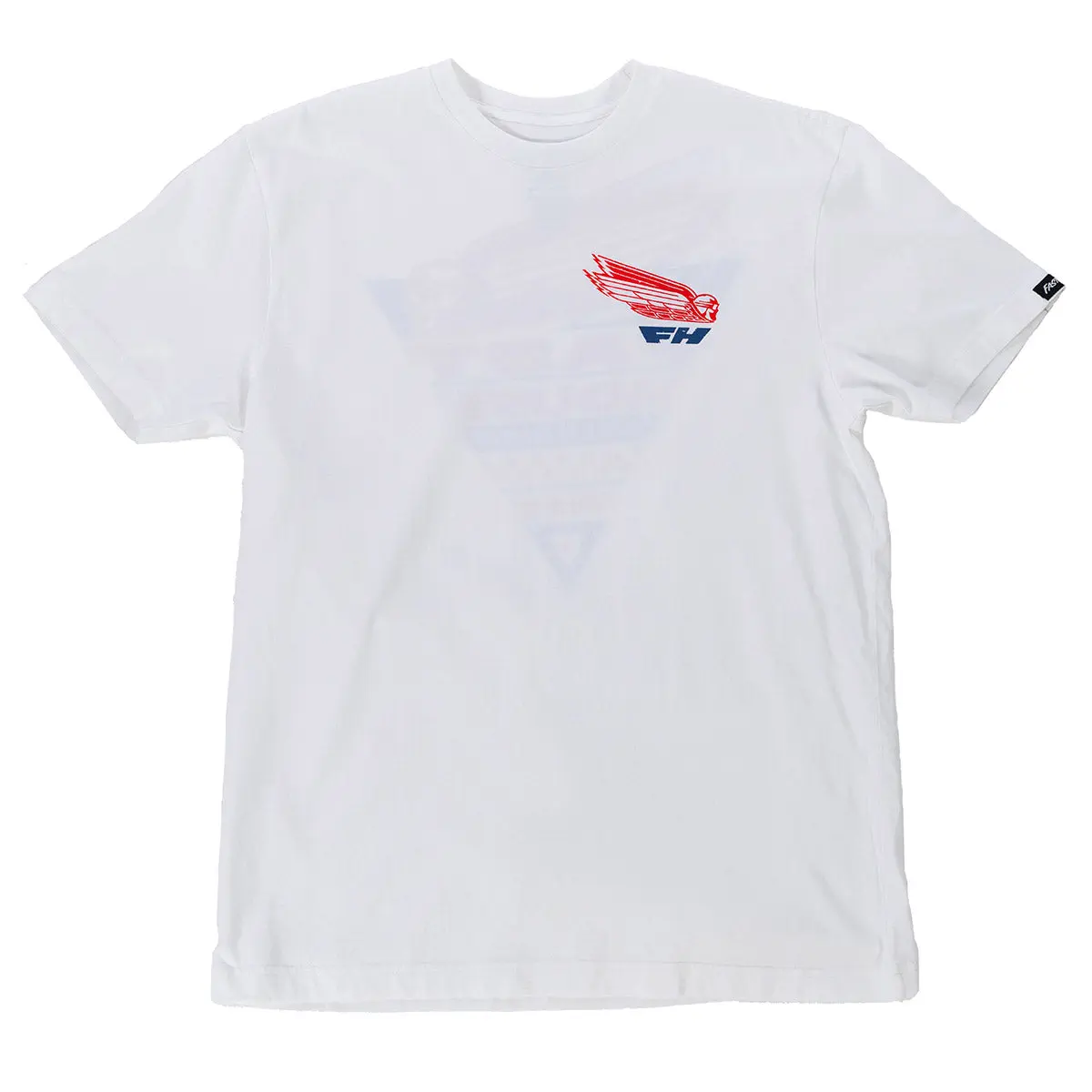 חולצת טי קצרה פסטהאוס לבן – Fasthouse Flyer SS Tee