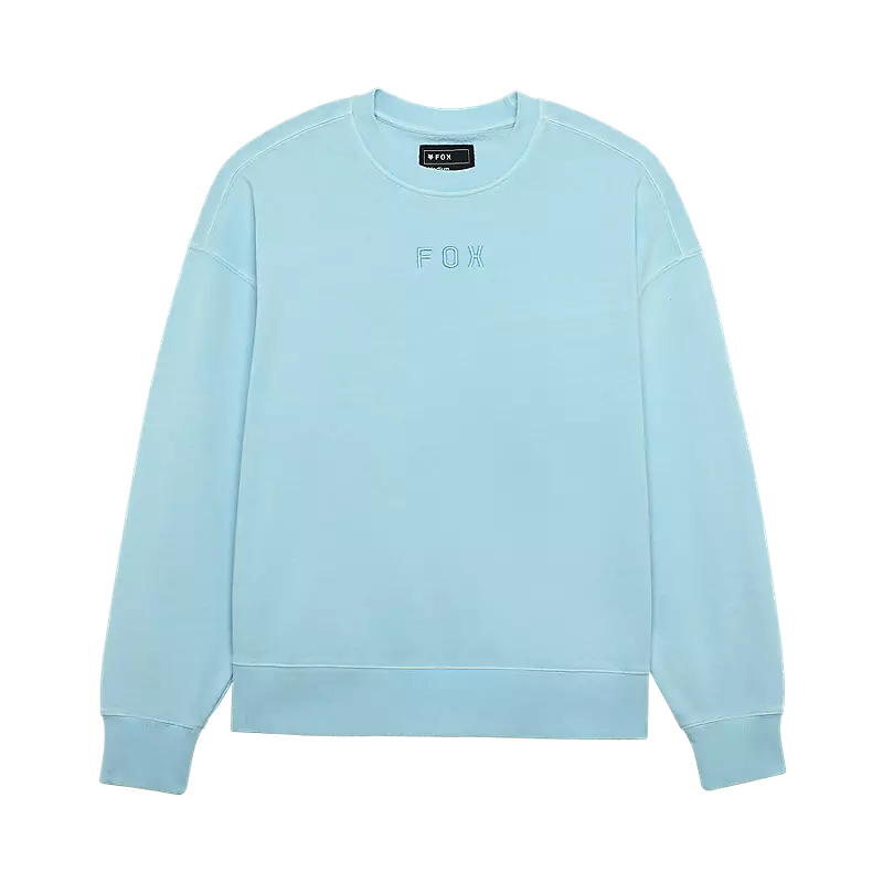 פליז פוקס כחול בהיר FOX RACING WORDMARK OVERSIZES FLEECE