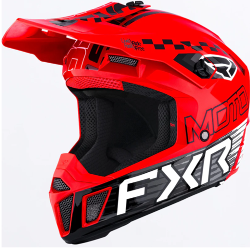 קסדת שטח לילדים אפ איקס אר קלאצ' אדום FXR CLUTCH MX 2026 22.06
