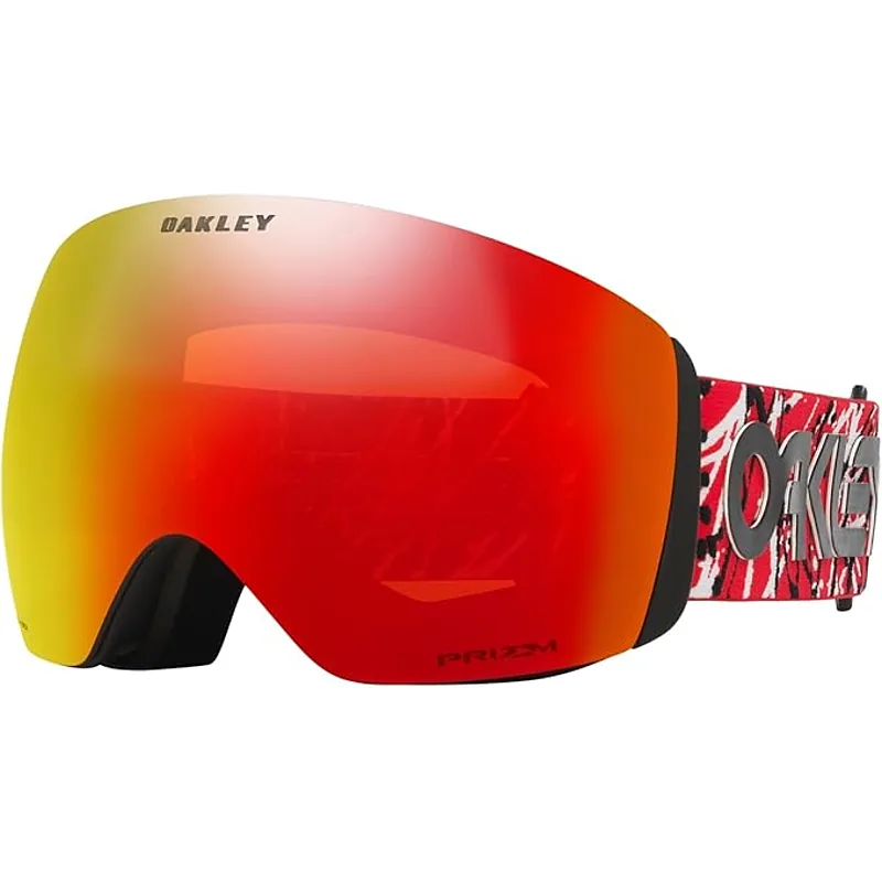 משקף סקי אוקלי אדום – Oakley Flight Deck L Red Eddie Prizm