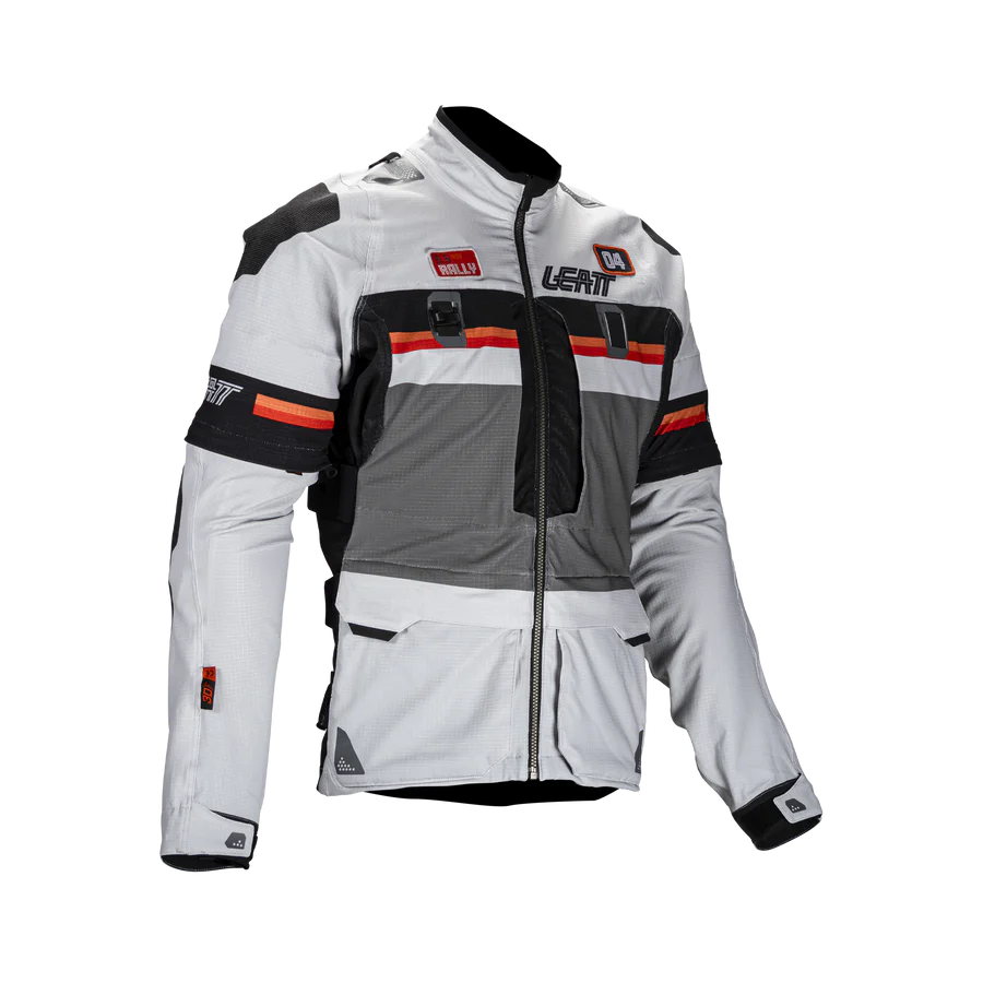 מעיל רכיבה אדוונצ'ר ליט אפור – LEATT RALLY 5.5 JACKET