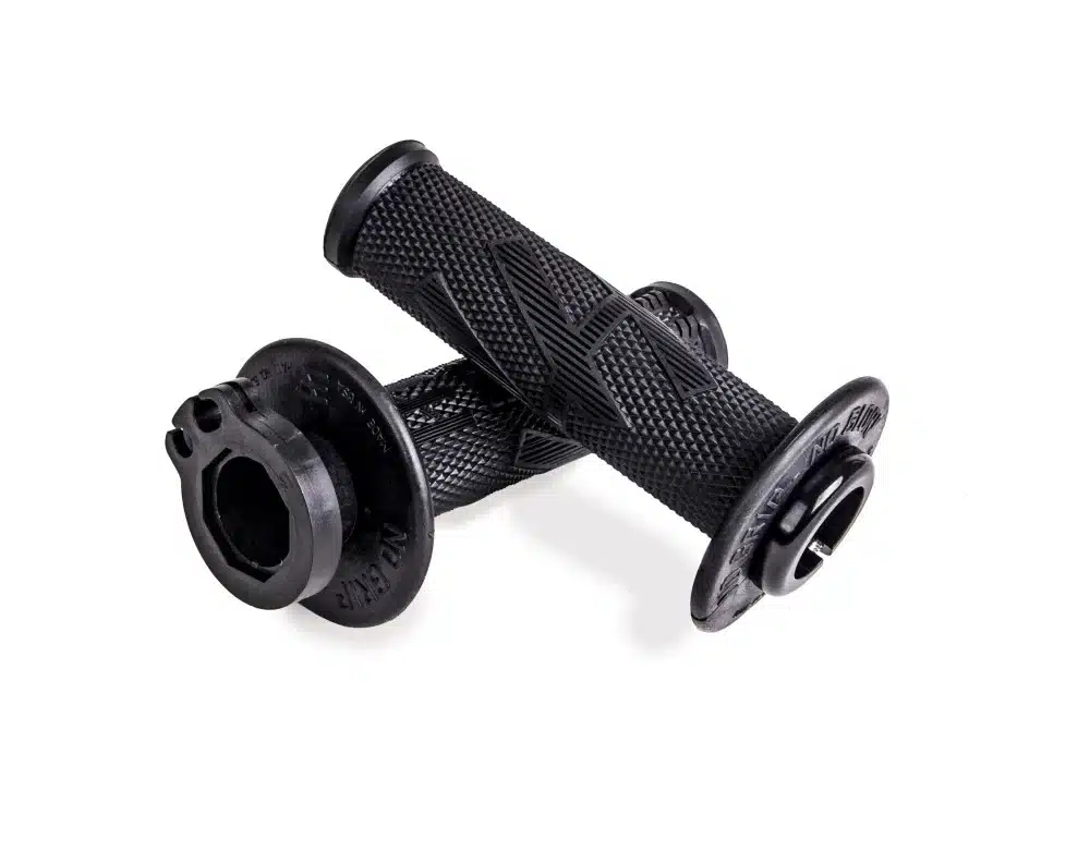 גריפים כולל ידית מצערת שחור ODI Lock-On V2 EMIG Pro Blackout