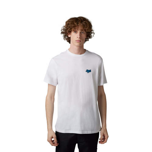 חולצת טי שירט פוקס רייסינג לבן FOX Morphic ss perm tee V23
