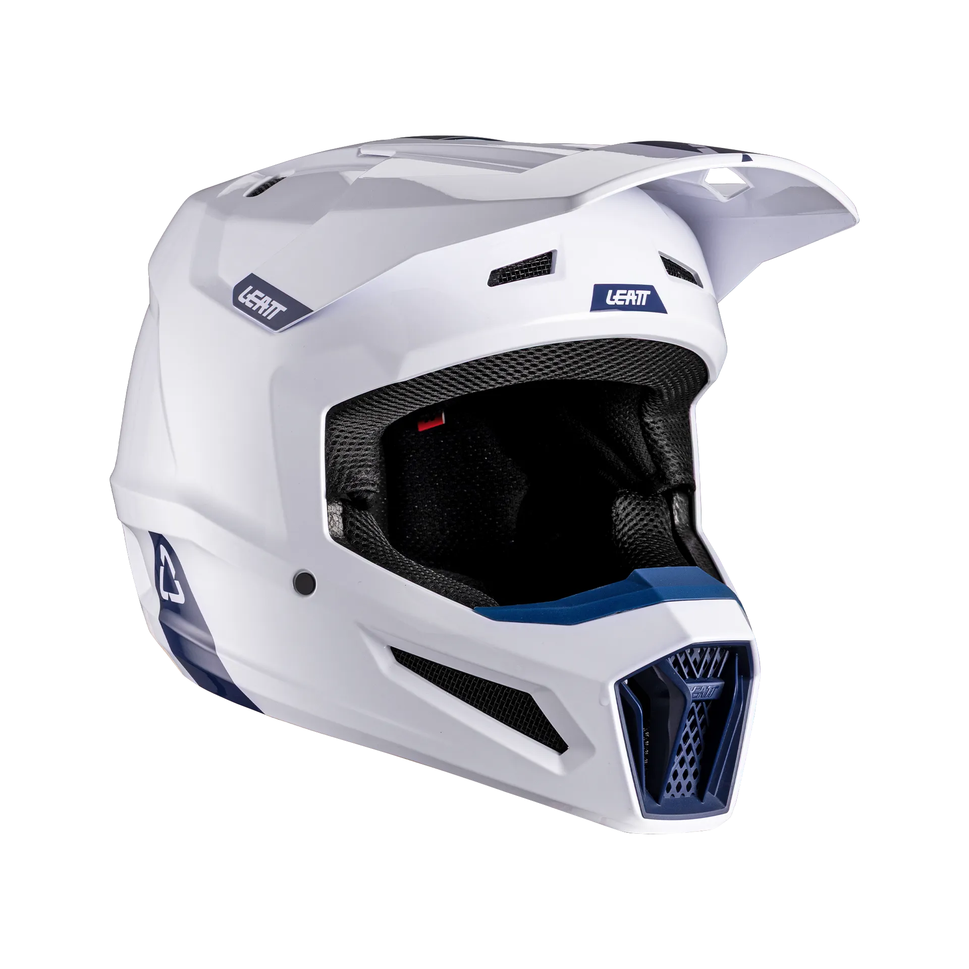 קסדת שטח ליט לבן – LEATT MOTO 2.5 V26 White