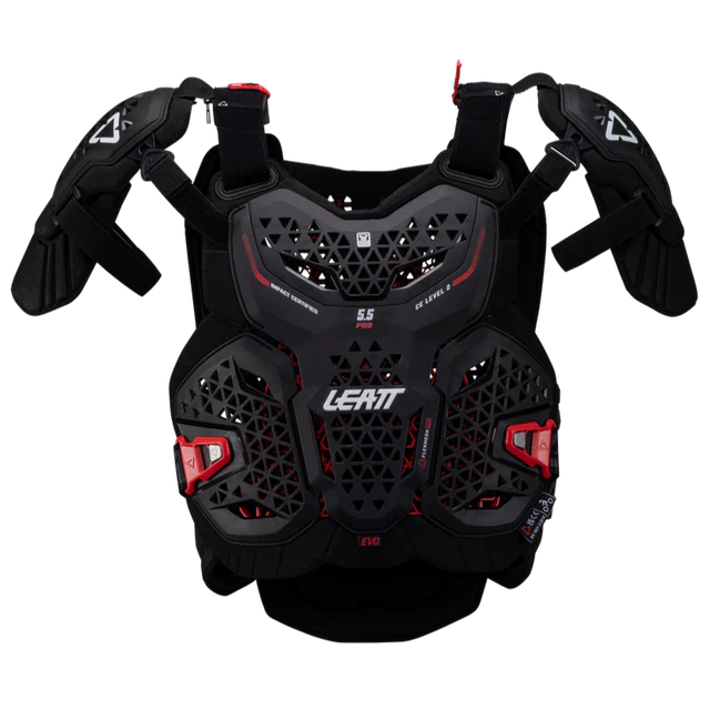 מגן חזה וגב צביצב ליט 5.5 שחור LEATT Chest Protector 5.5 Pro Evo