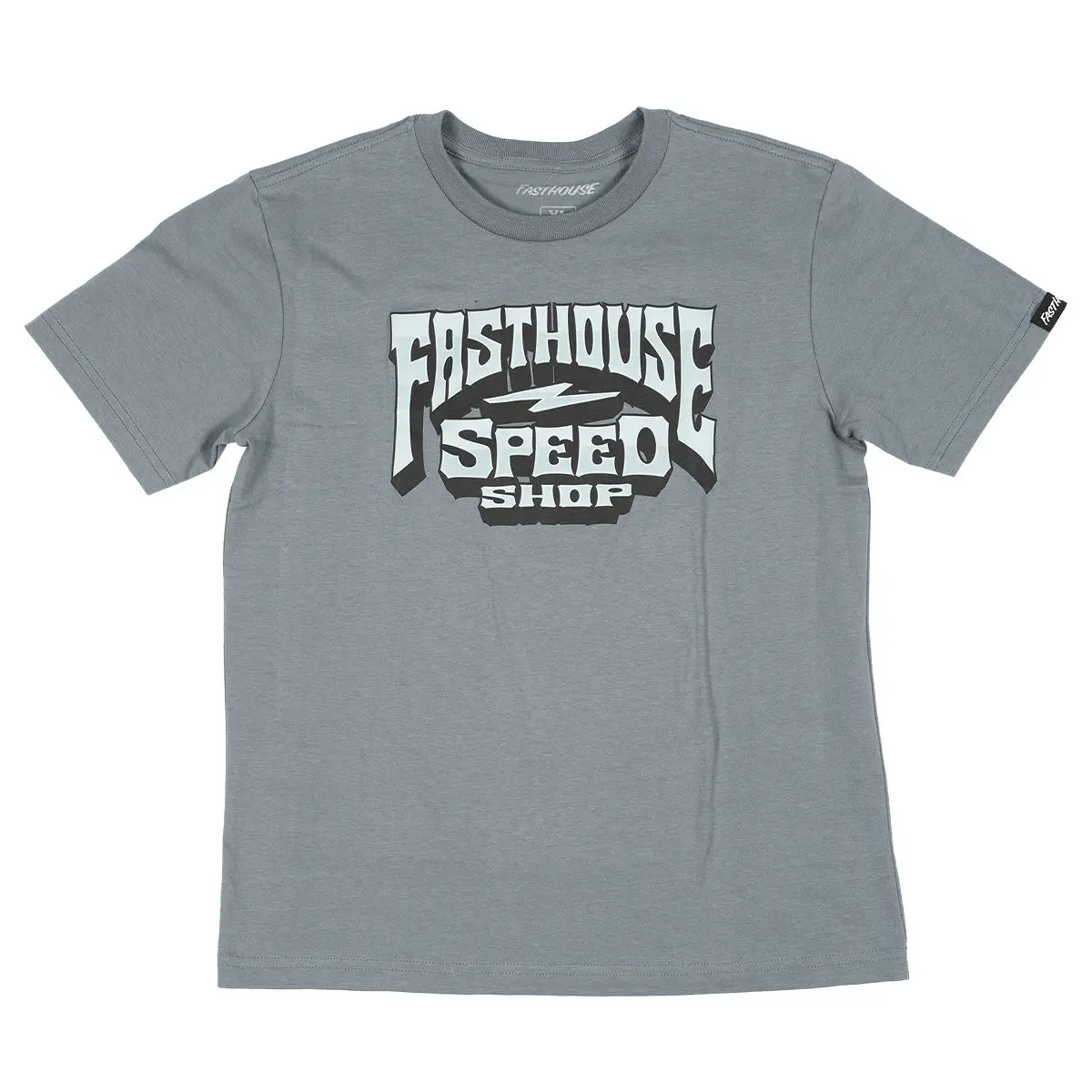 חולצת טי נוער פסטהאוס כחול – Fasthouse Youth Record SS Tee