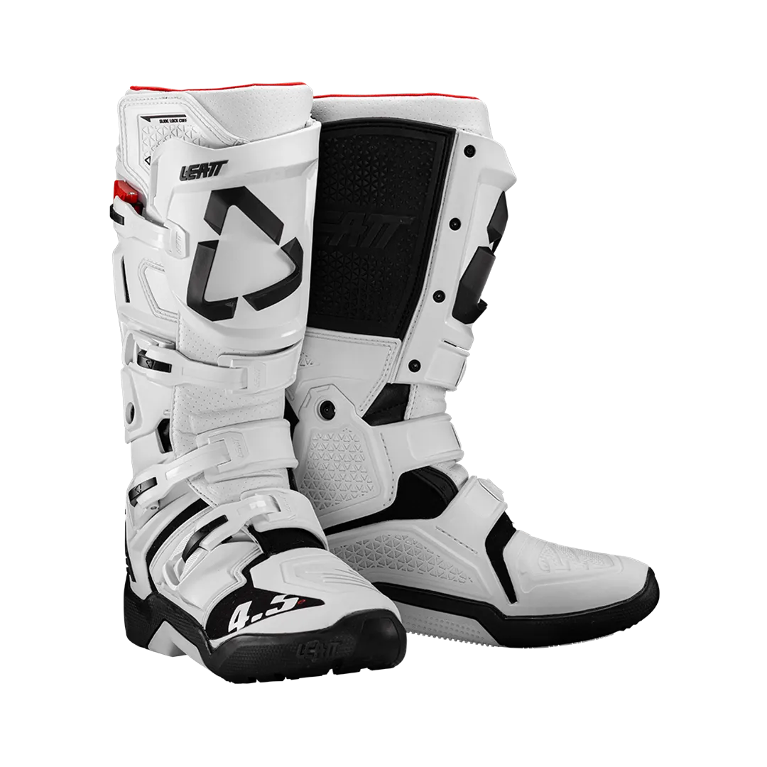 מגפי רכיבה אנדורו ליט לבן – LEATT MOTO 4.5 ENDURO BOOTS