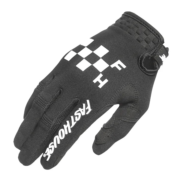 כפפות רכיבה פסטהאוס ספייד סטייל שחור Fasthouse Speed Style Grit V25