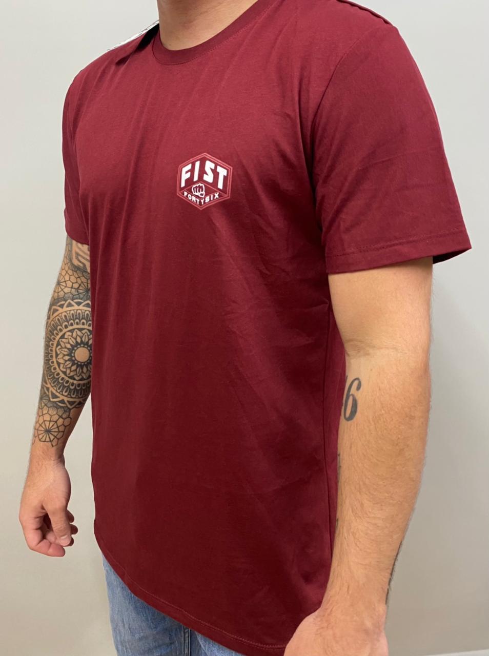חולצה FIST TEE NEW BASIC WINE