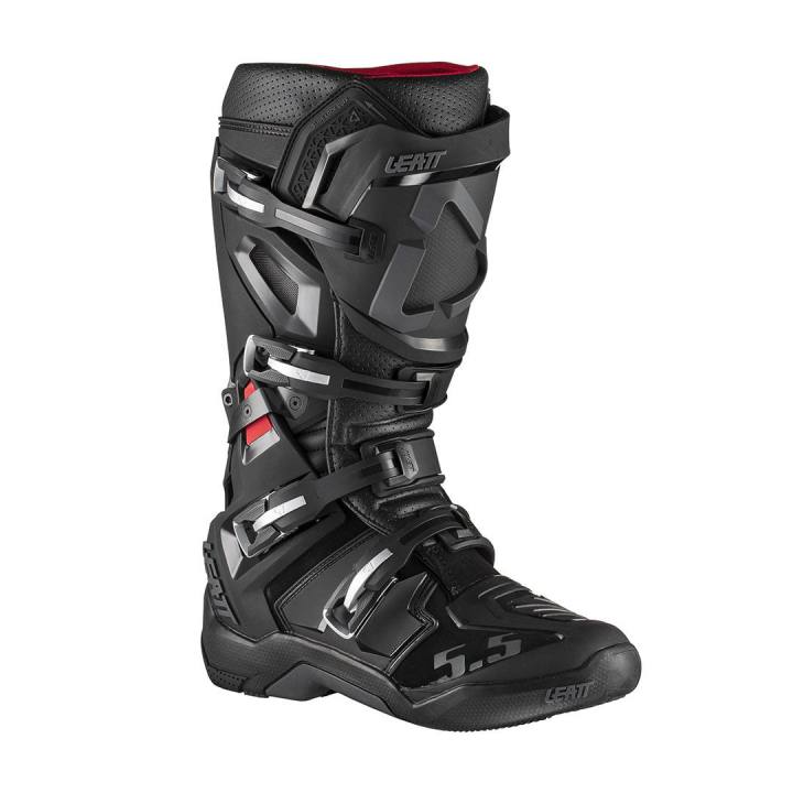 מגפיים ליט שחור Leatt 5.5 FlexLock Boots