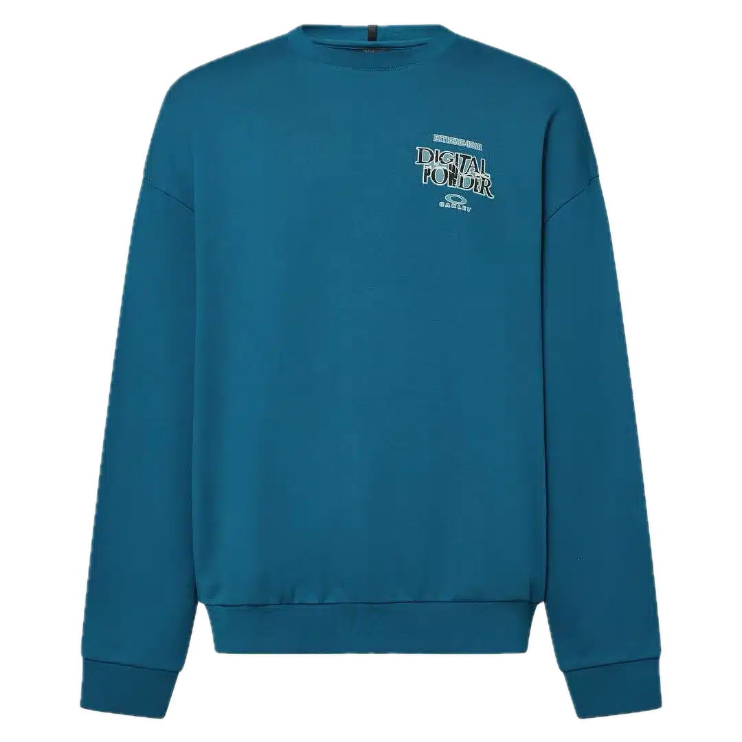 פוטר אוקלי כחול – OAKLEY FUTURESCAPE POWDER CREWNECK