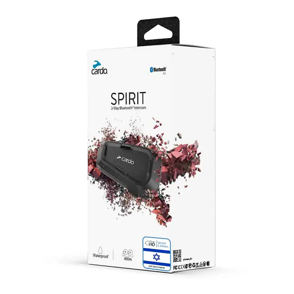 דיבורית בלוטוס לרוכב קארדו ספיריט Cardo Spirit HD 40