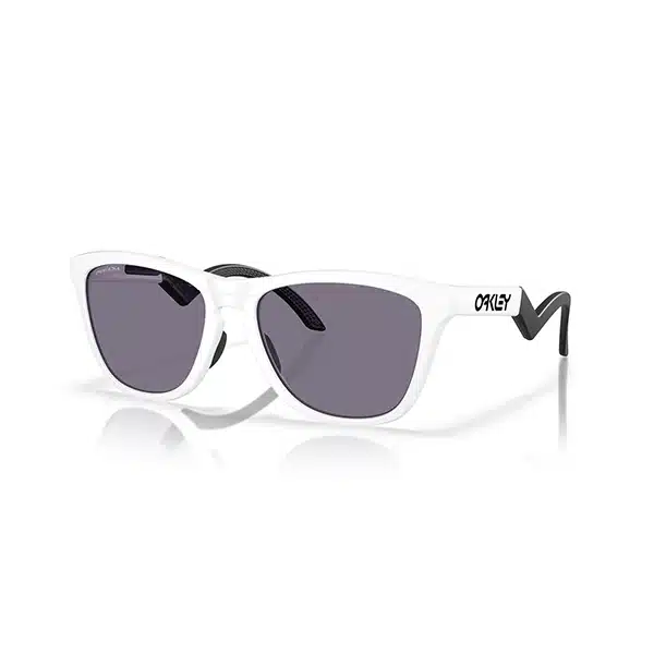 משקפי שמש אוקלי Oakley Frogskins Hybrid Matte White Prizm Grey
