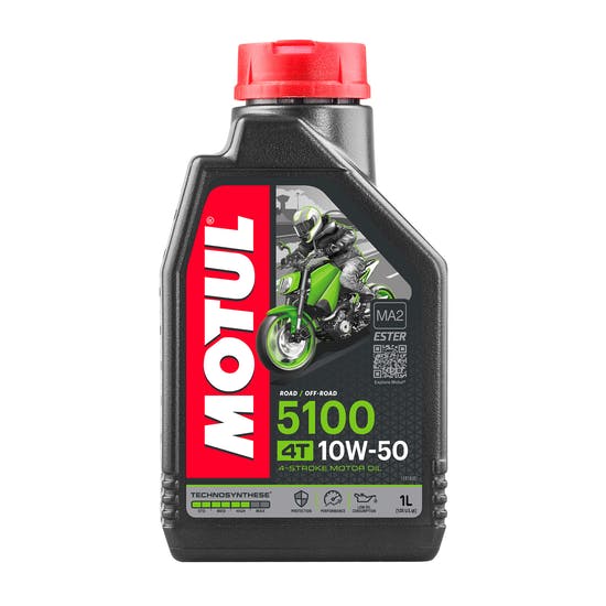 שמן מנוע 15w50 סינטטי 5100 מוטול MOTUL ליטר אחד
