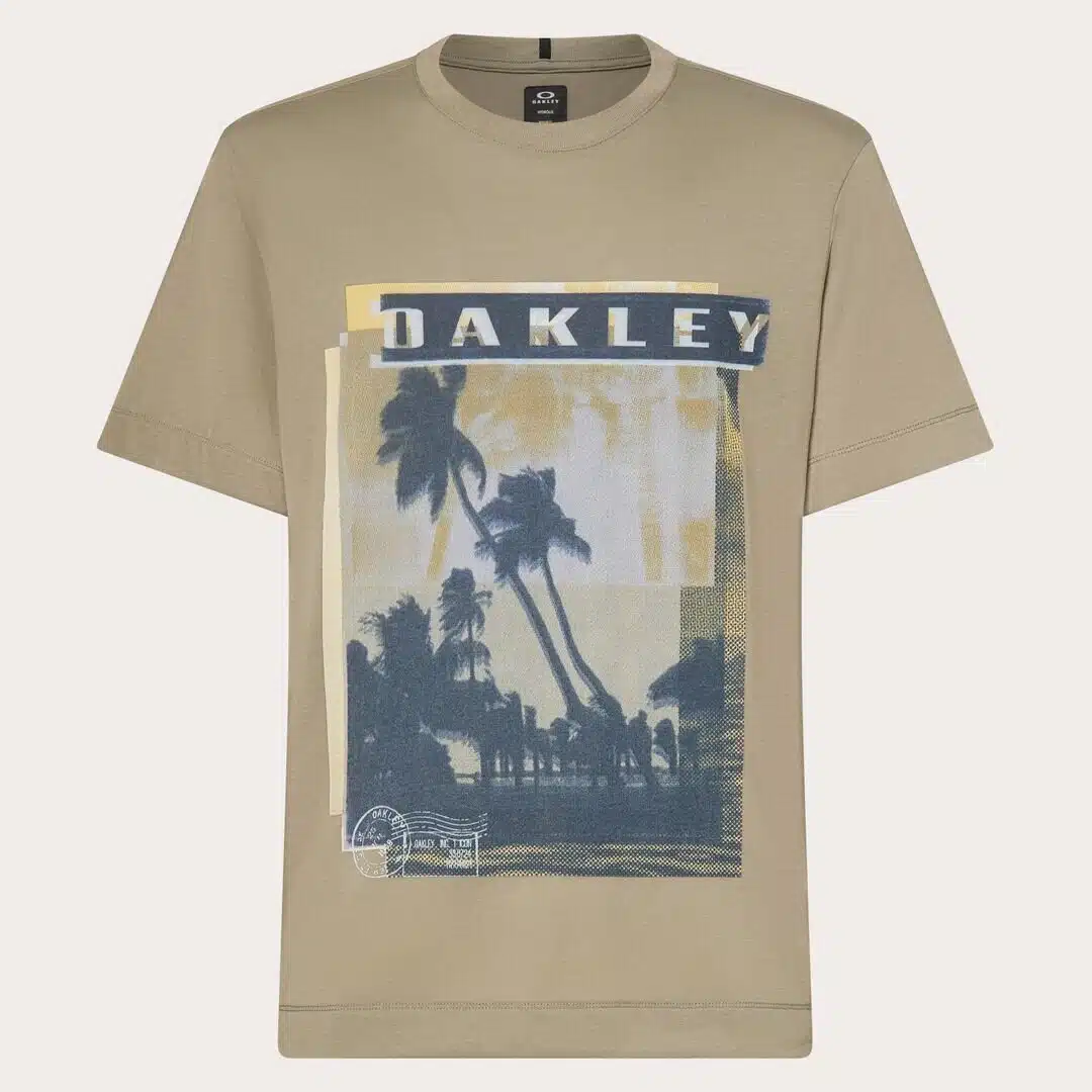 חולצה קצרה אוקלי ירוק OAKLEY PALM TEE