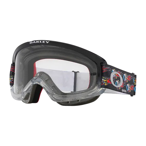 משקף אבק ילדים – Oakley O Frame 2.0 PRO XS MX TLD Eyeballs Black /Clear