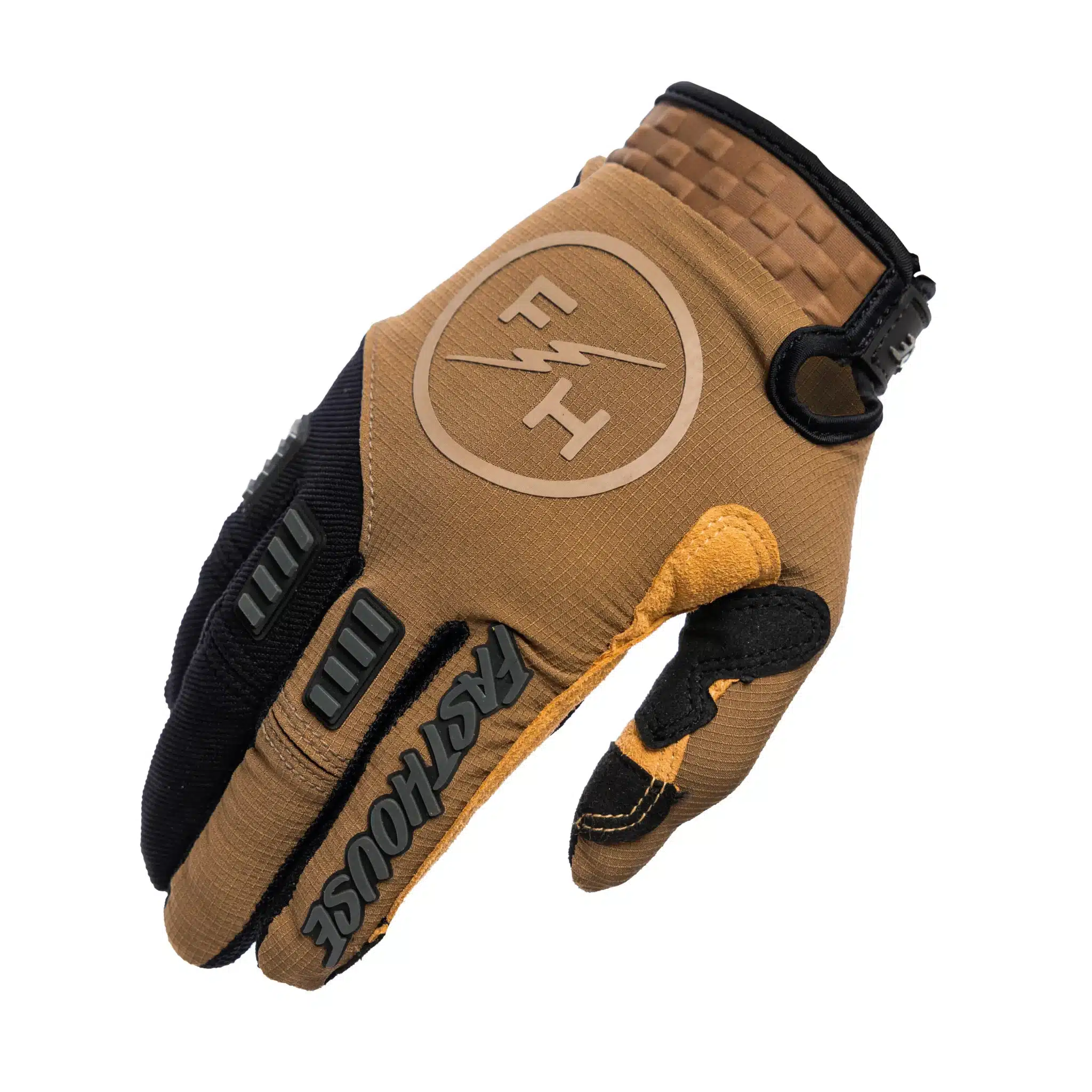 כפפות רכיבה פסטהאוס חום/שחור – FASTHOUSE OFF-ROAD MATOX GLOVE