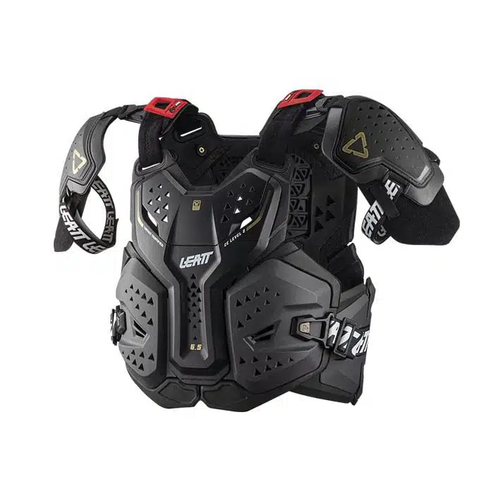 מגן חזה שחור Leatt 6.5 PRO HD