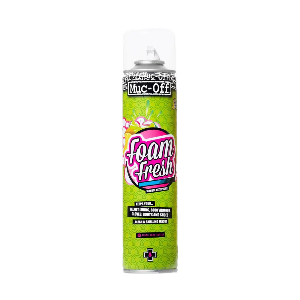 תרסיס קצף לניקוי קסדה – MUC-OFF HELMET FOAM FRESH 400ML