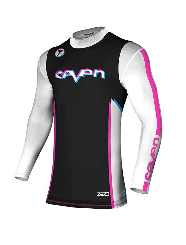 גופייה סבן שחור/לבן ZERO ALTER OVER JERSEY