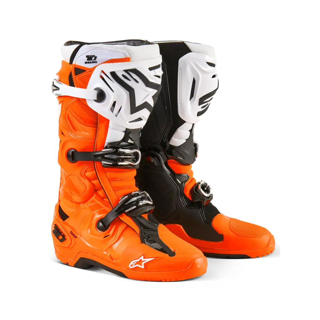 מגפיים אלפינסטארס טק 10 אנדורו כתום – Alpinestars Tech 10 Enduro Orange