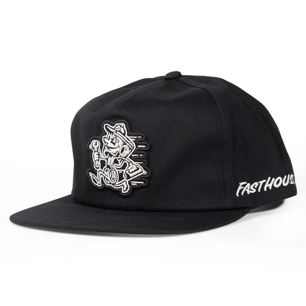 כובע נוער פסטהאוס שחור – Fasthouse Youth Runner Hat Black