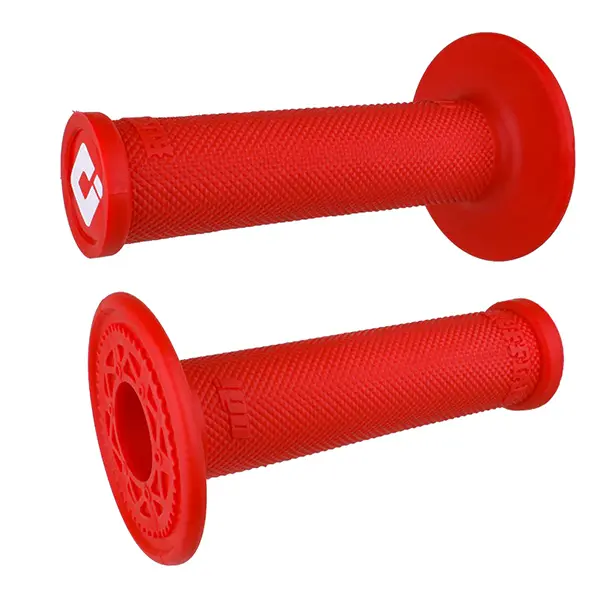 גריפים לאופנוע אדום ODI Ruffian 1/2 Waffle